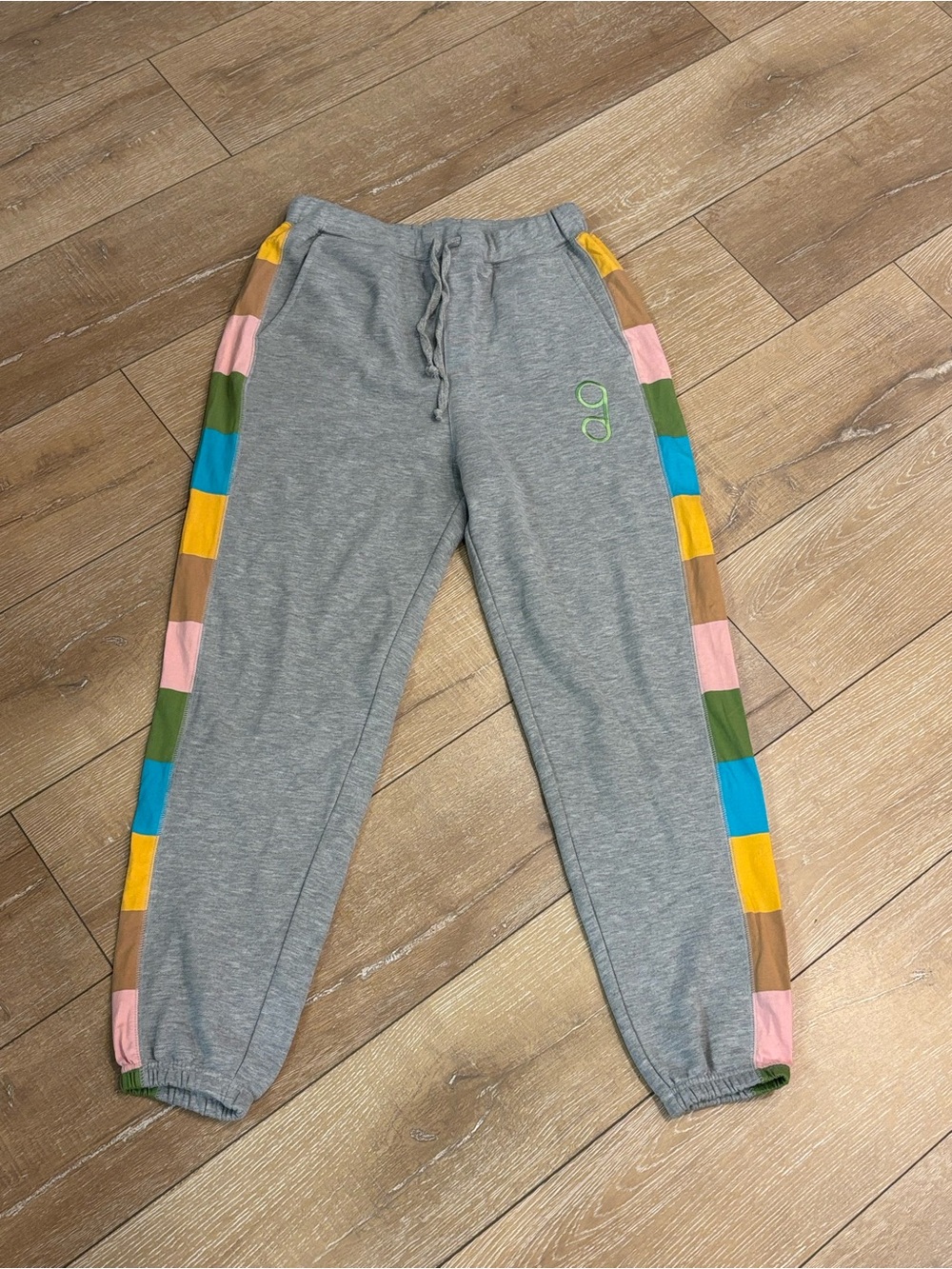 GOLF WANG Multicolor Side Stripe Sweatpants – Gray – Size S